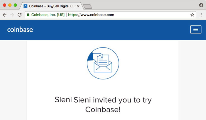 Coinbase Invitation