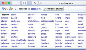 Mac Safari Bluehost Español