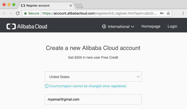 Alibaba Cloud Account