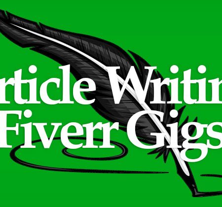 Article Writing Fiverr Gigs