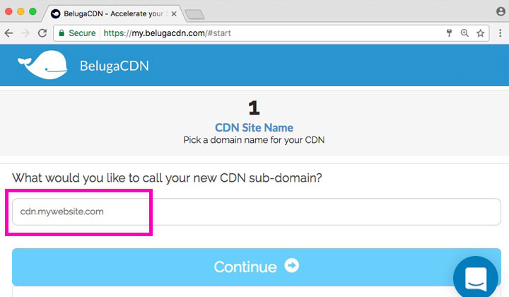 1. CDN Site Name