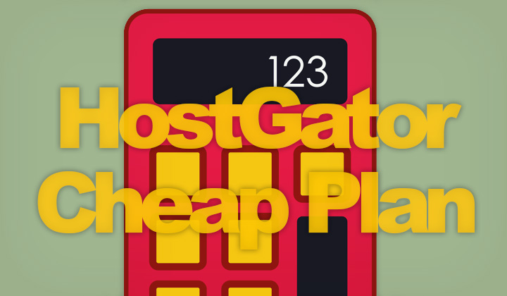 Cheapest HostGator Plan