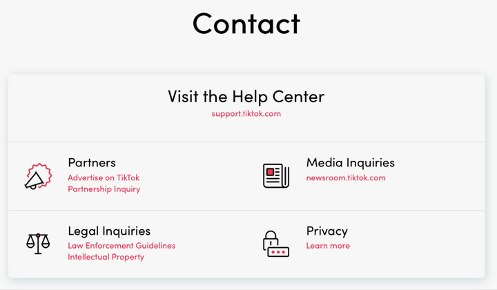 Contact Page