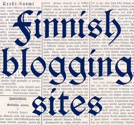 Finnish Blogging Sites