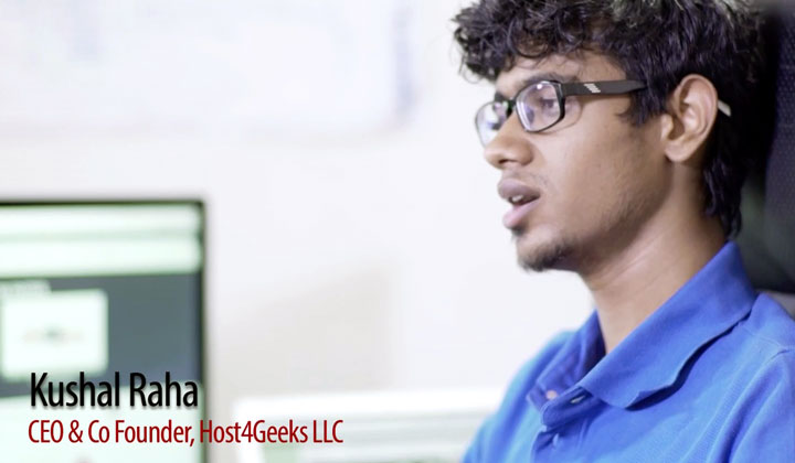 Host4Geeks CEO Kushal Raha