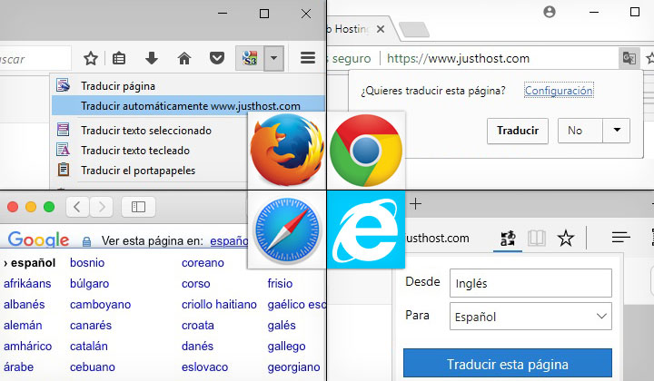 Justhost Traducción al Español