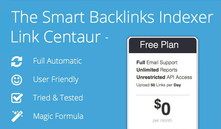 Link Centaur - Smart Backlinks Indexer