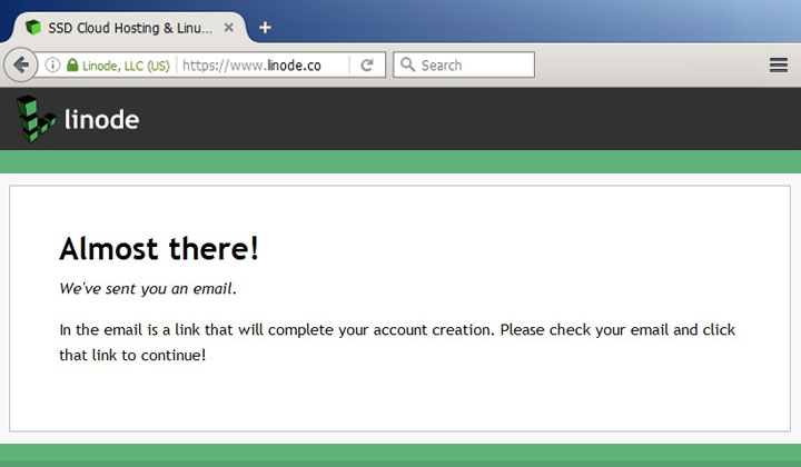 Linode Almost There