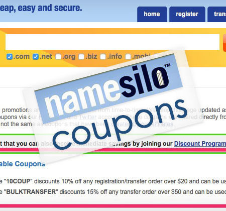 NameSilo Coupons