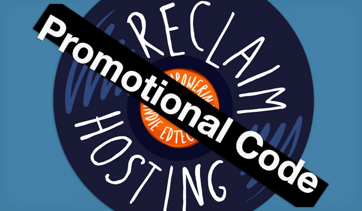 Reclaim Hosting Promotional Code