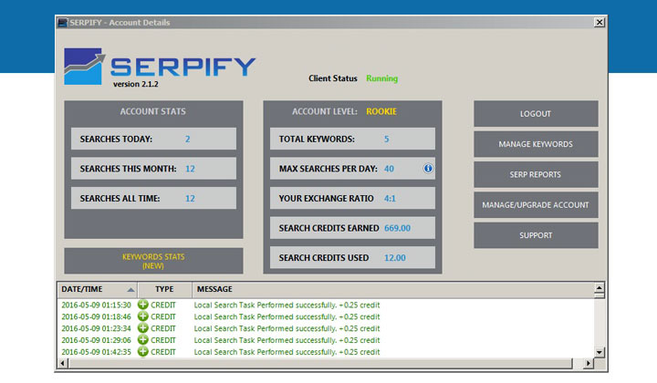 Serpify Client