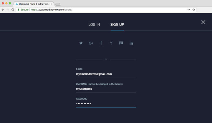 free tradingview account premium