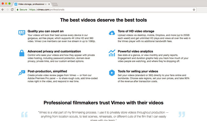 Vimeo Pro