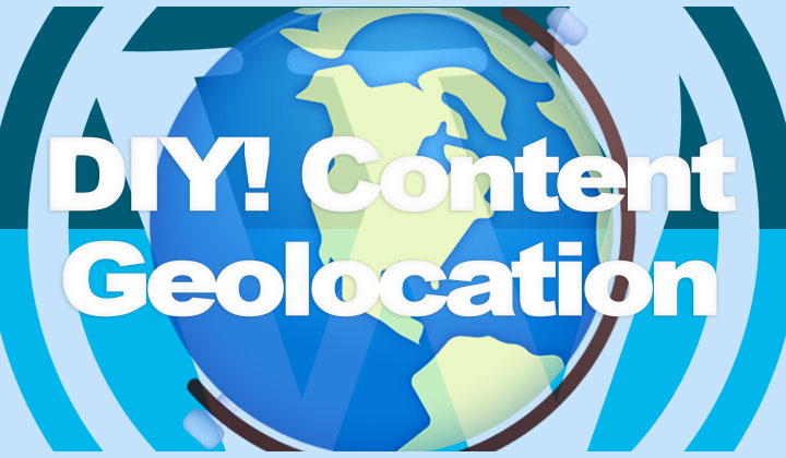 WordPress Content Geolocation